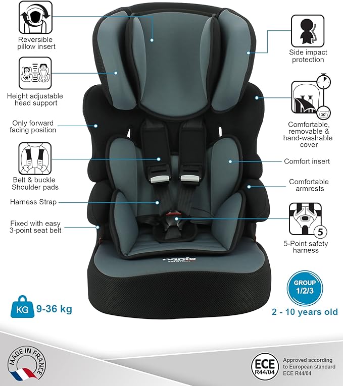 Nania Beline Carseat Gris