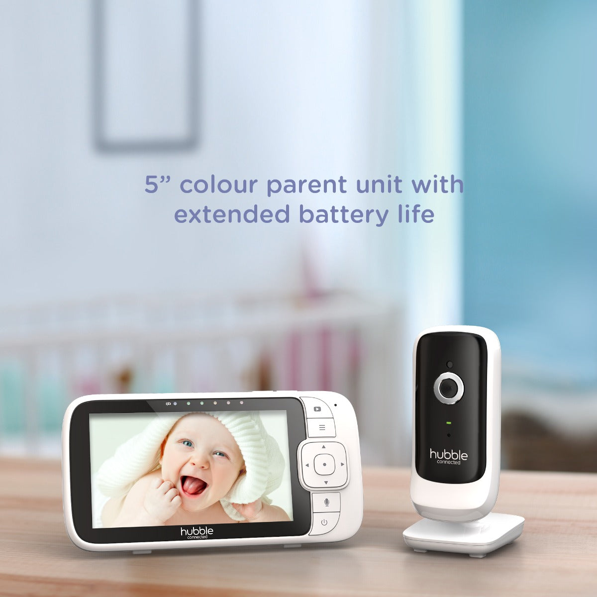 Hubble 5" Video Baby Monitor