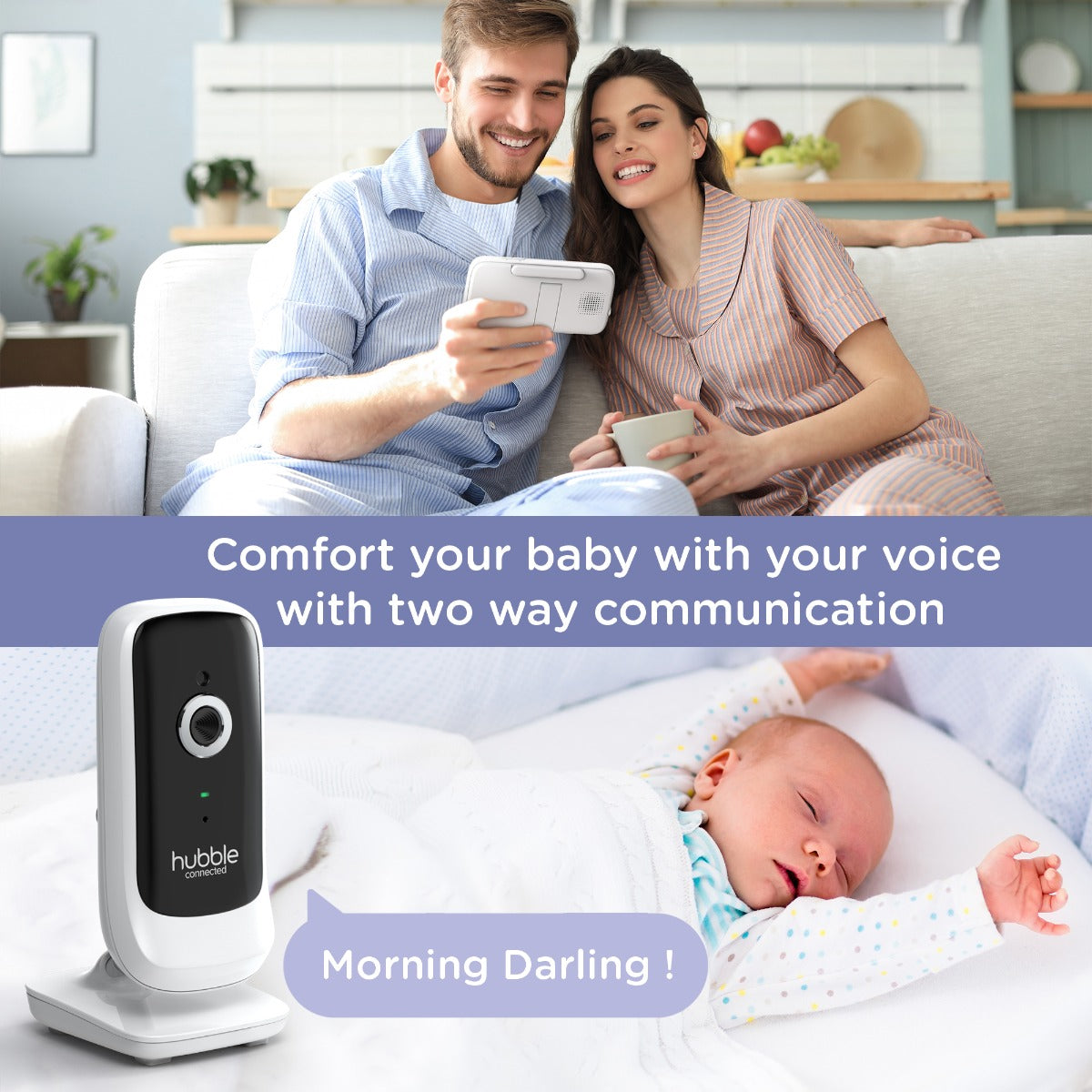 Hubble 5" Video Baby Monitor