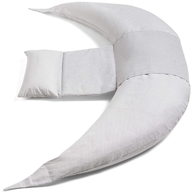 Nuvita Dreamwizard 12 In 1 Pregnancy And Nursing Pillow With Back Support 7100 Grigio Bianco