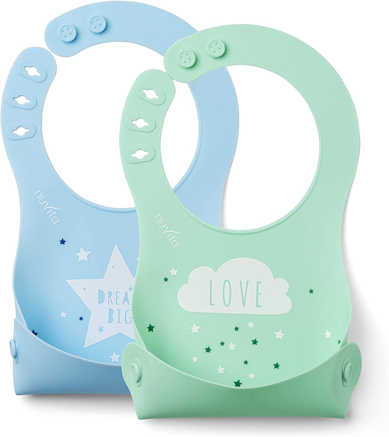 Nuvita Squashy Silicon Roll Up Bib