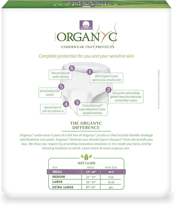 Organyc Protective Underwear Size L