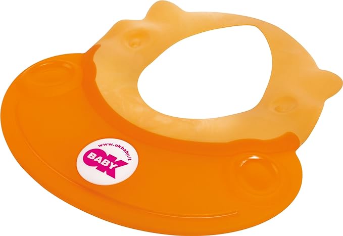 Okbaby Hippo Bath Ring For Head-Orange