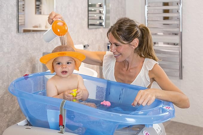 Okbaby Hippo Bath Ring For Head-Orange
