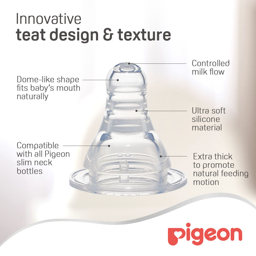Pigeon Plastic Bottle Sn Clear 120 Ml