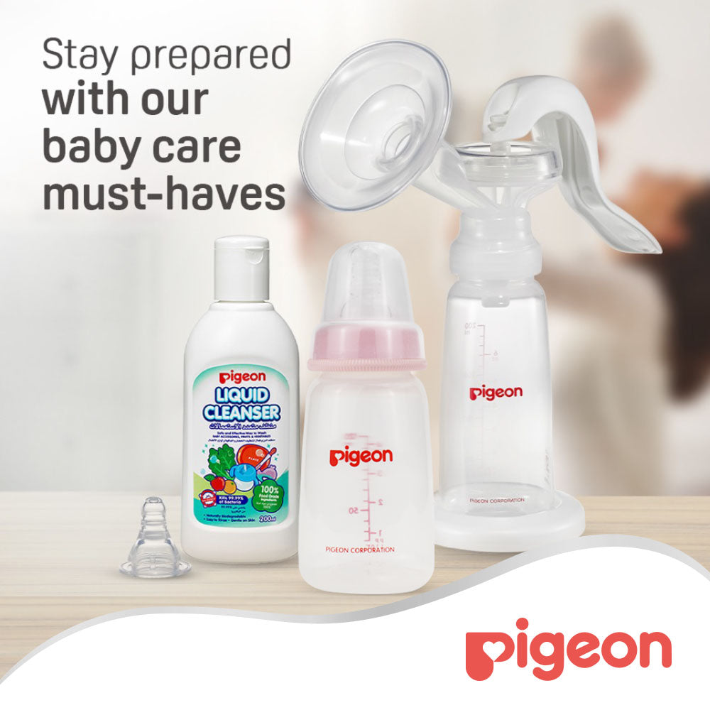 Pigeon Plastic Bottle Sn Clear 120 Ml