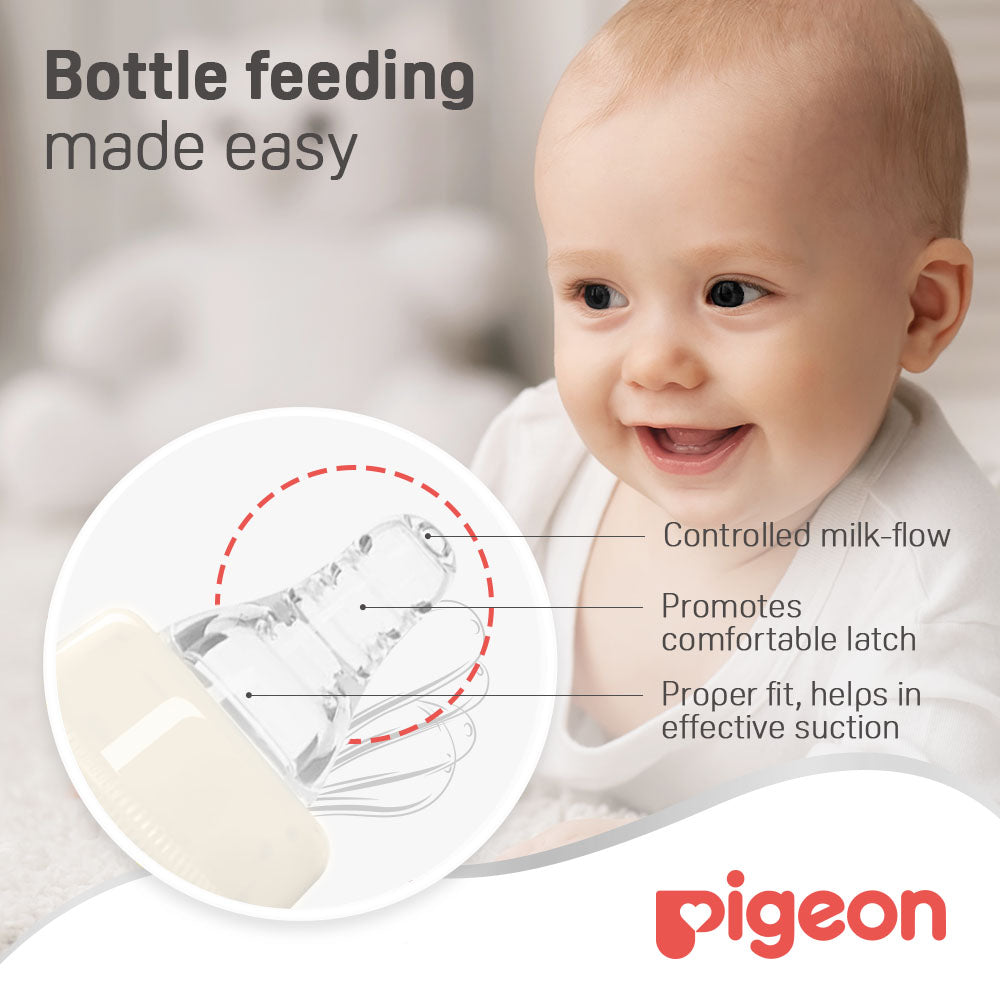 Pigeon Glass Bottle Sn Clear 120 Ml
