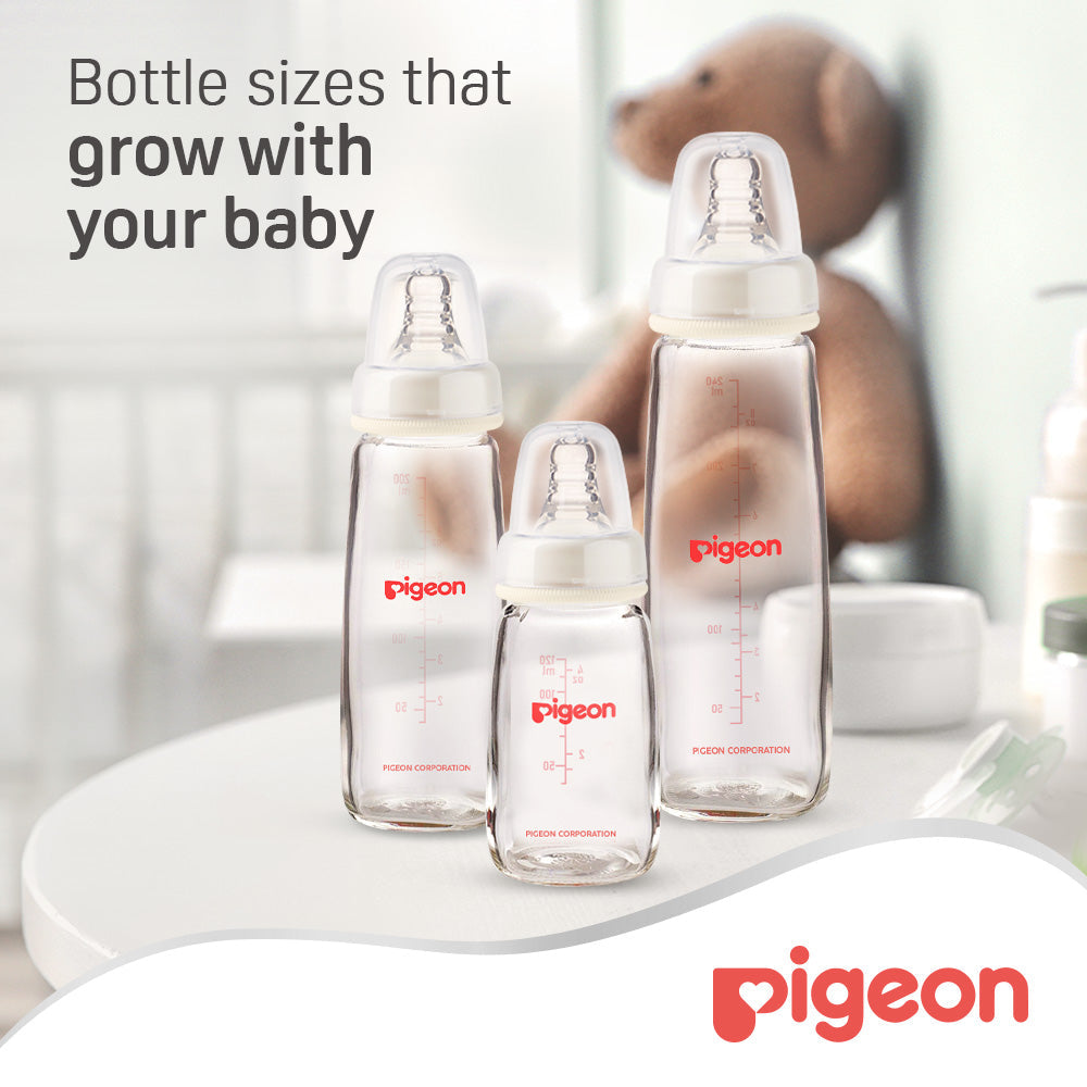Pigeon Glass Bottle Sn Clear 120 Ml