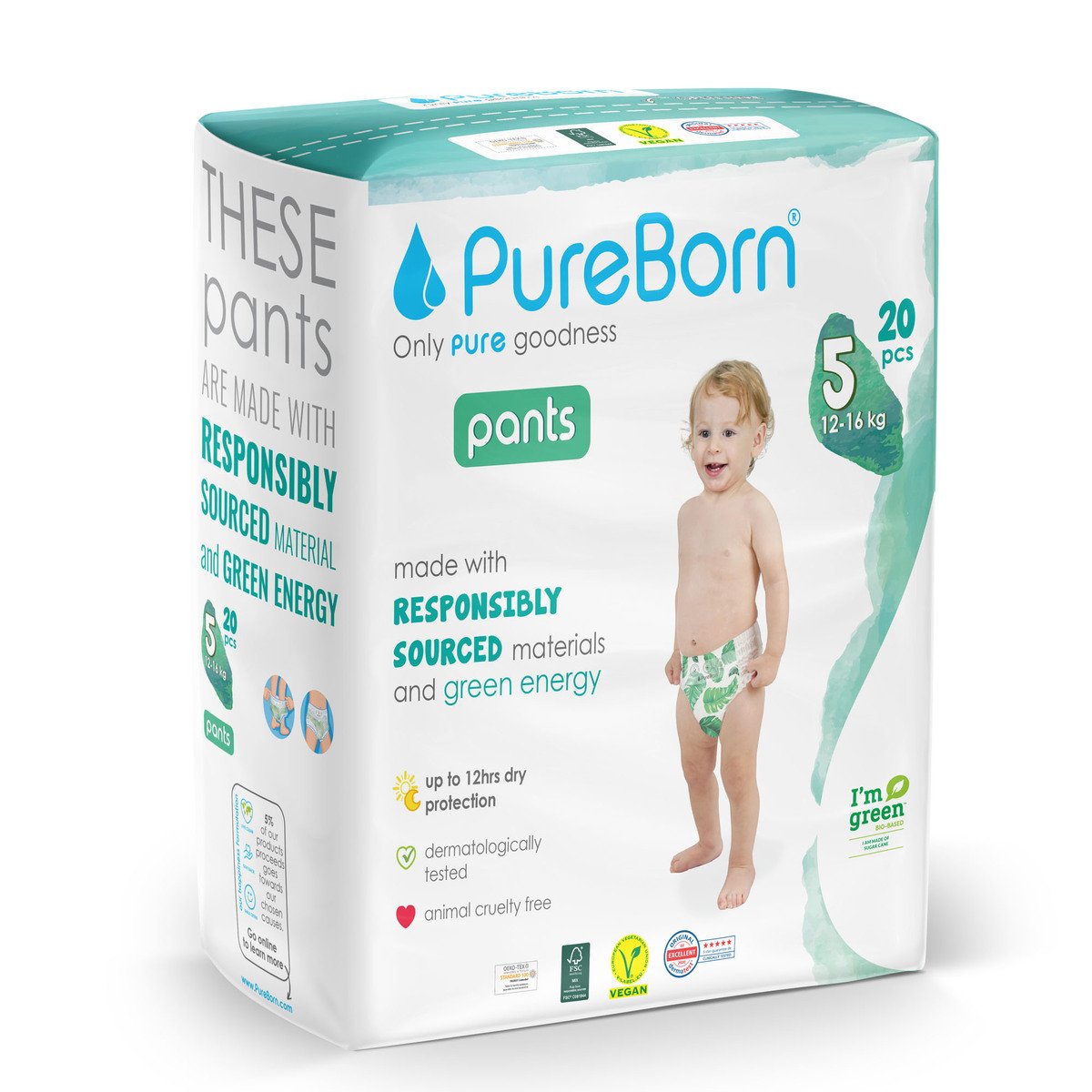 PureBorn Pants 5 20pcs (Sold Separately Subject to Availability)