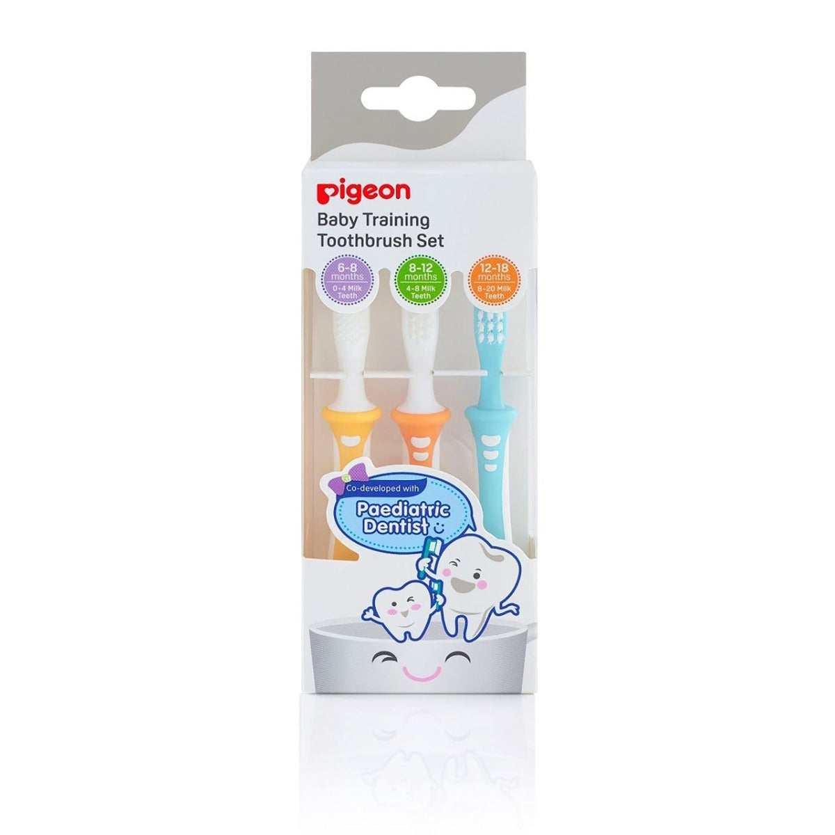 Pigeon Training Toothbrush Lesson 123 Set Mix