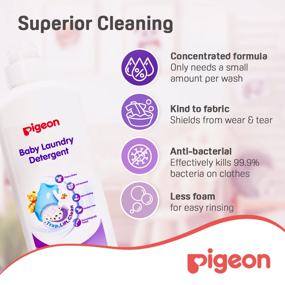 Pigeon Liquid Laundry Detergent 900ml