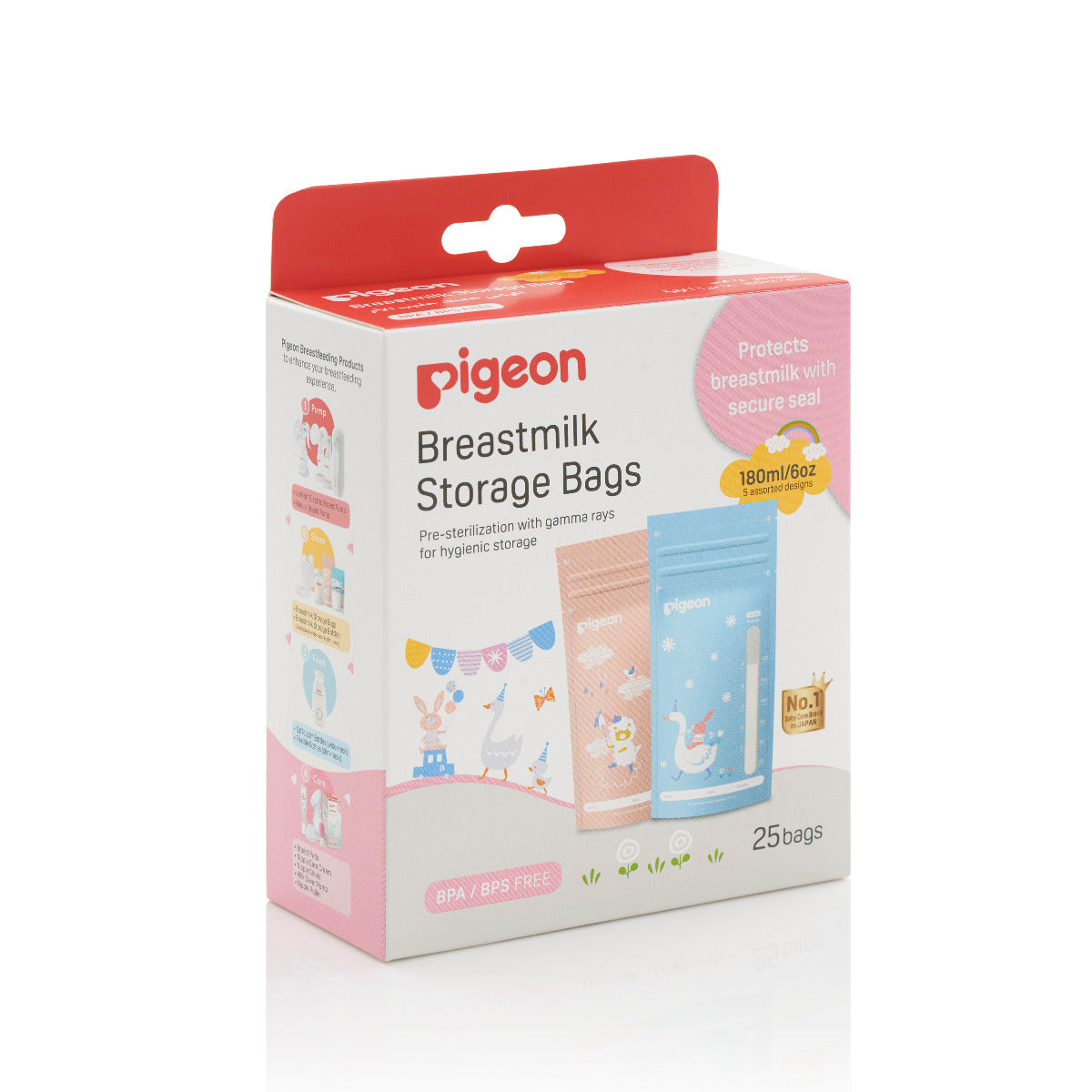 Pigeon Breastmilk Storage Bags Animals Series