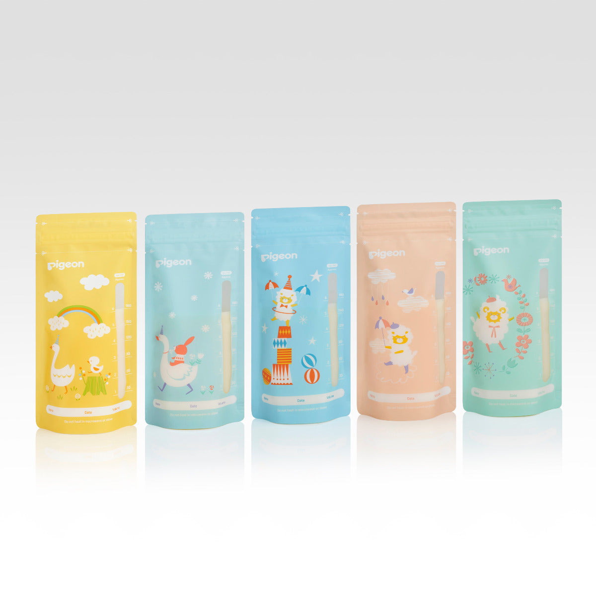 Pigeon Breastmilk Storage Bags Animals Series