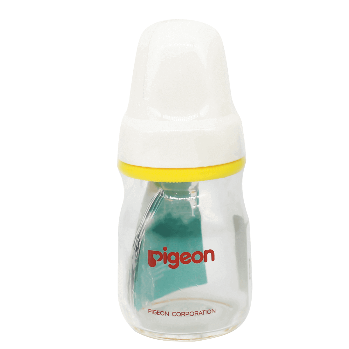 Pigeon Glass Baby Bottle 50ml White