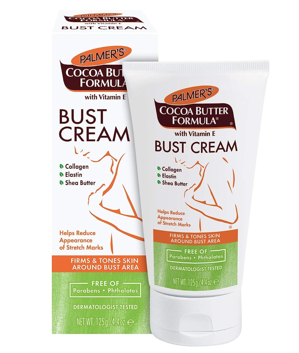 Palmers Cocoa Butter Formula Bust Cream for Pregnancy Skin Care with Vitamin E 125g