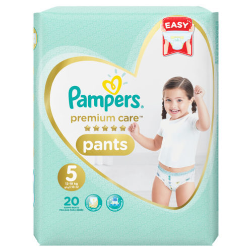 Pampers Premium Care Pants Size 5 12-18Kg 20 Diapers Pack