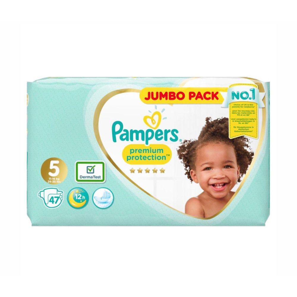 Pampers Premium Protection Diapers Size 5-47