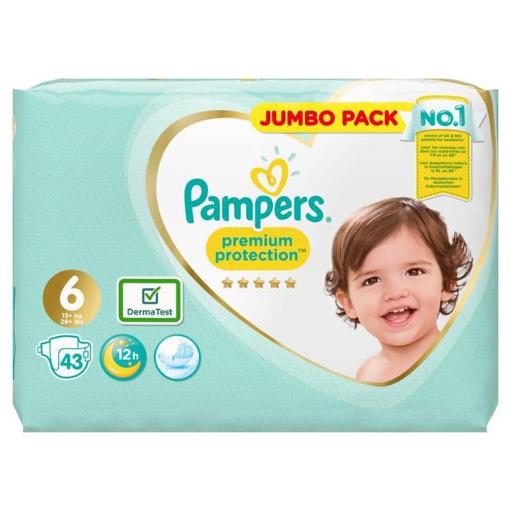 Pampers Premium Protection Diapers Size 6-43