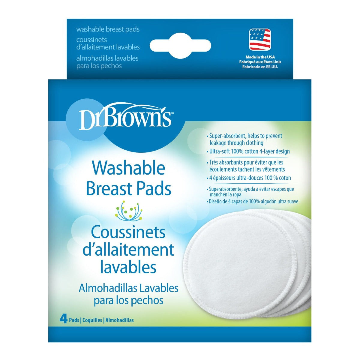 Dr Browns Washable Breast Pads