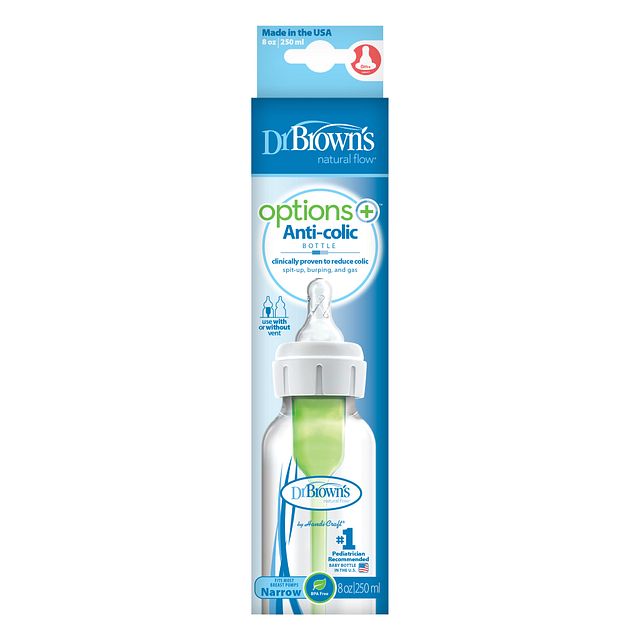 Dr.Browns 8 Oz/250 Ml Pp Narrow Options+ Bottle  1 Pack