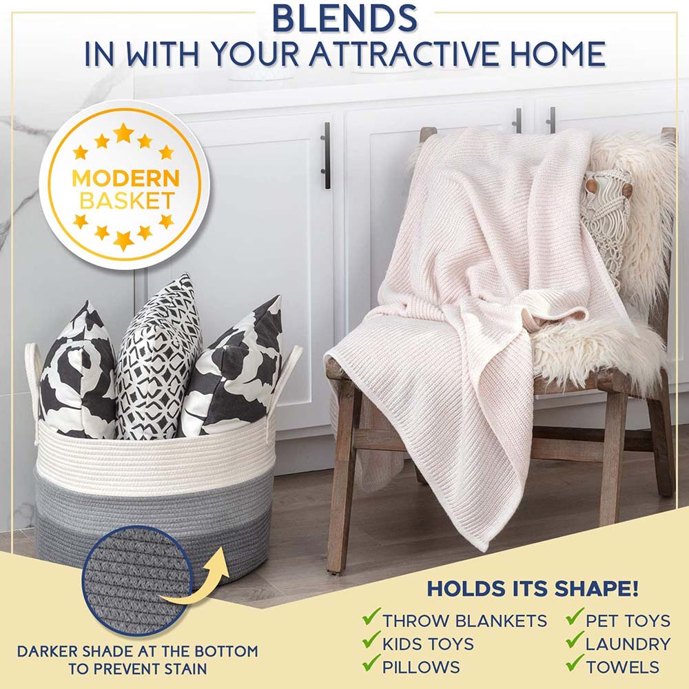 Little Story Multi-Purpose/Laundry Caddy Basket Xxl - Grey