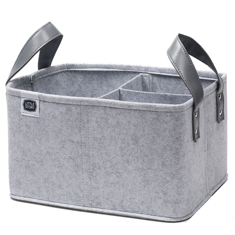 Little Story Diaper Caddy Simplex-Grey