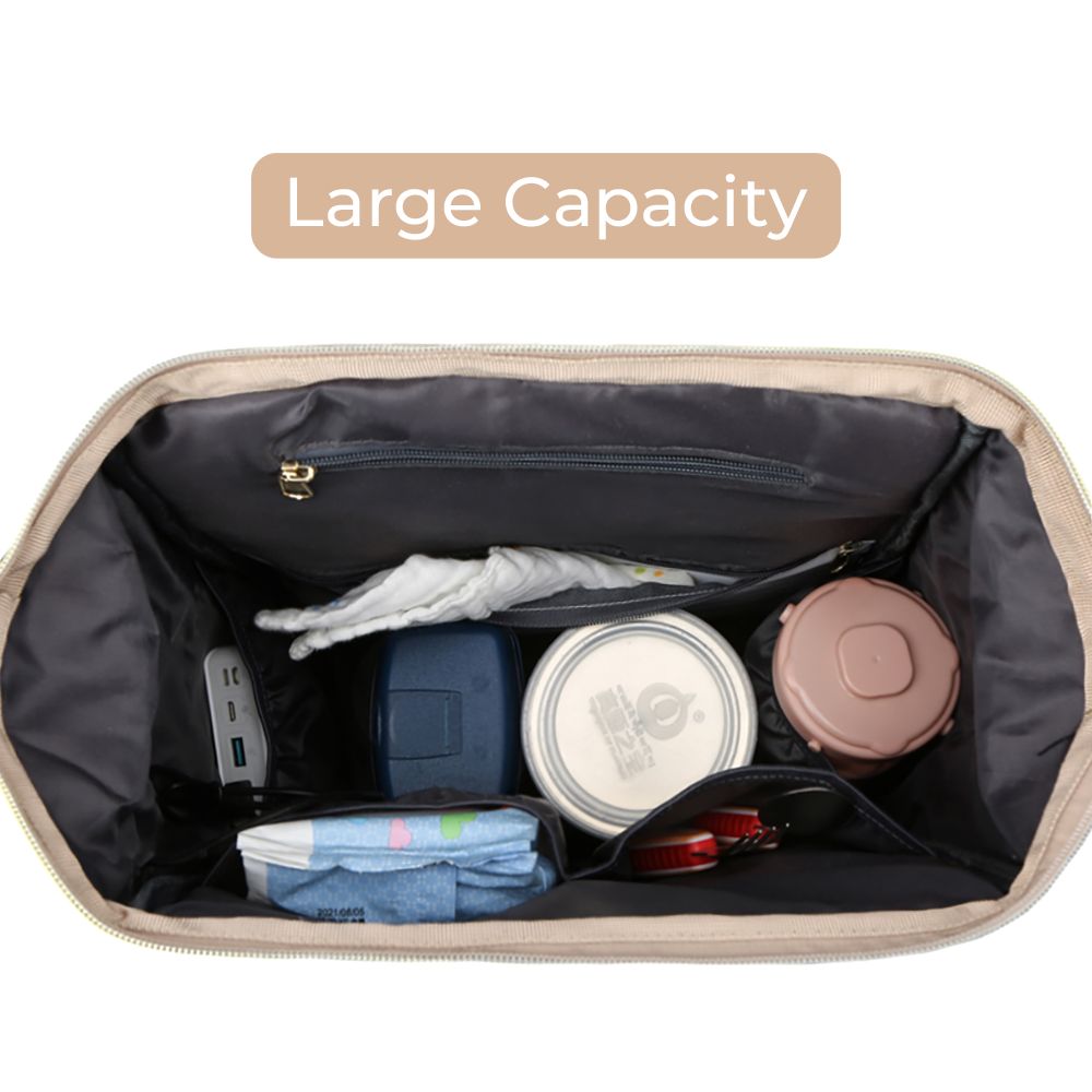 Little Story Diaper Bag W/T Pacifier Pouch - Grey