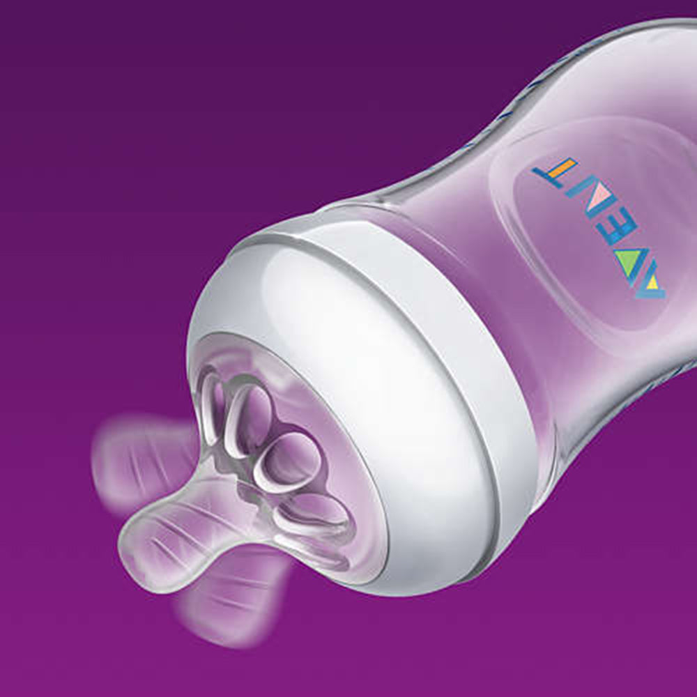 Avent Natural Baby bottle 260ml 2pcs Set Plastic
