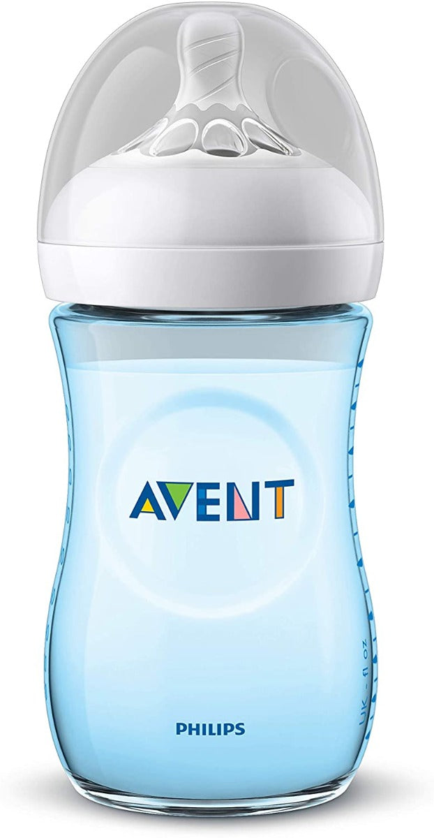 Avent Natural Baby bottle 260ml Blue Plastic