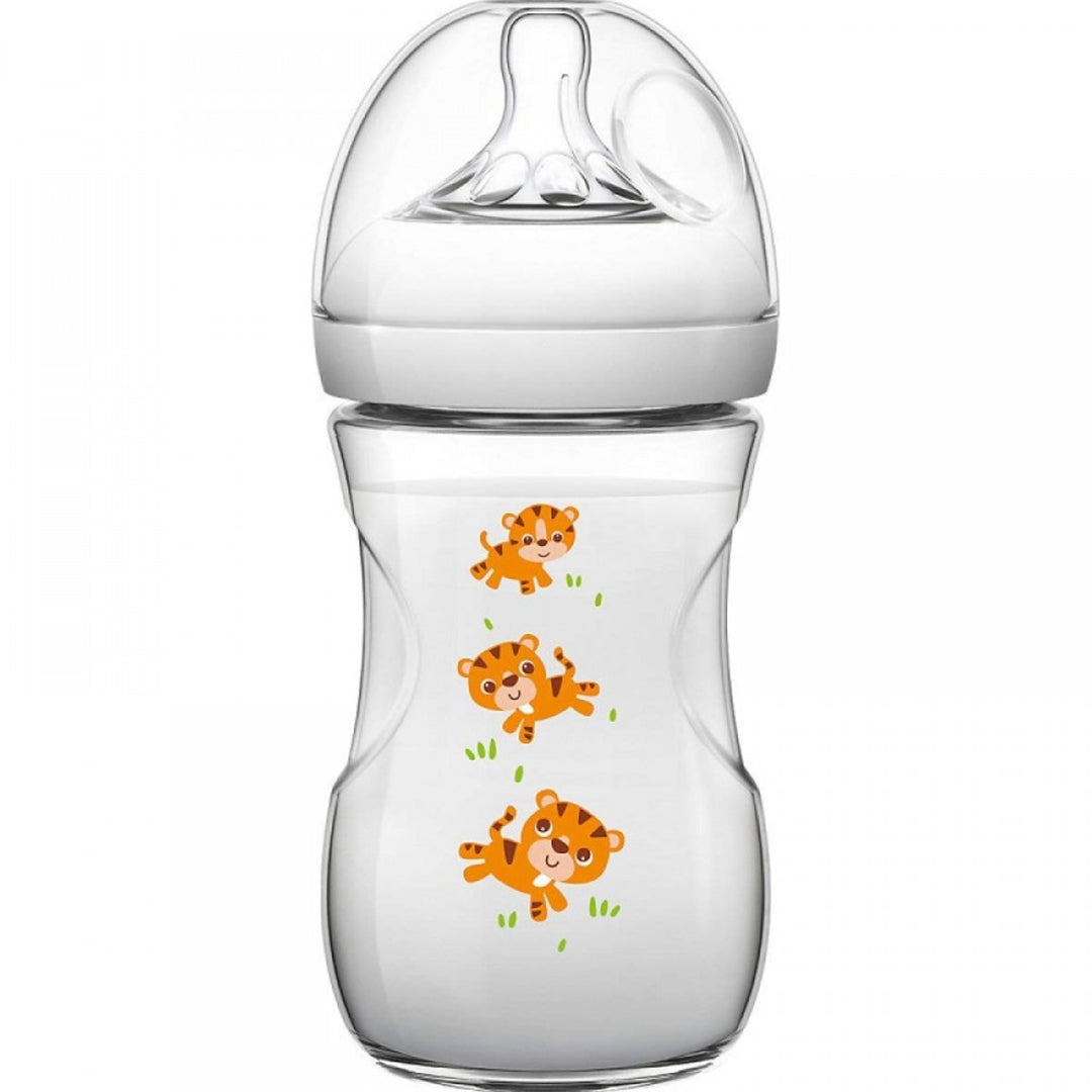 Avent Natural Baby bottle 260ml Tiger Plastic