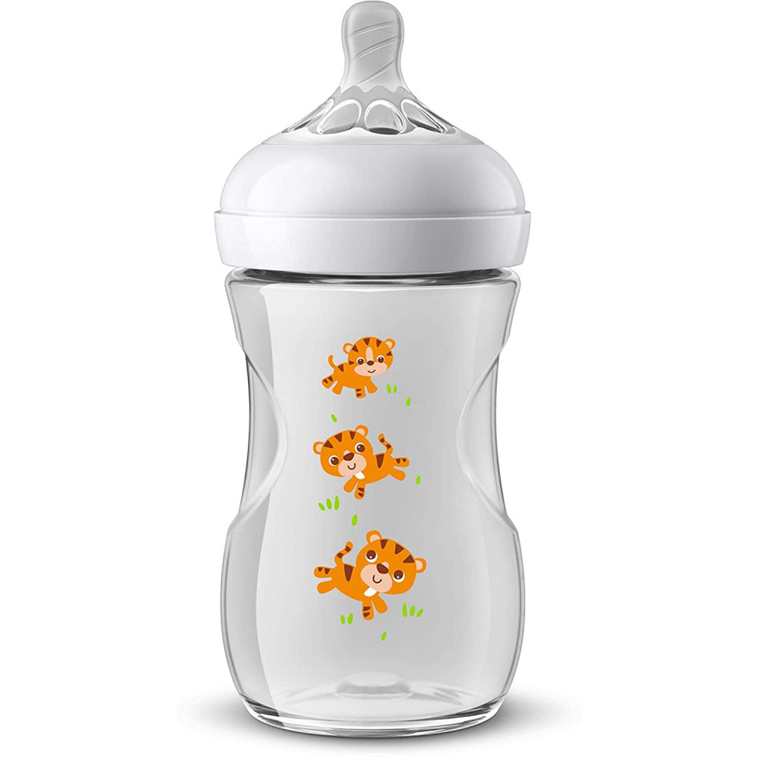 Avent Natural Baby bottle 260ml Tiger Plastic