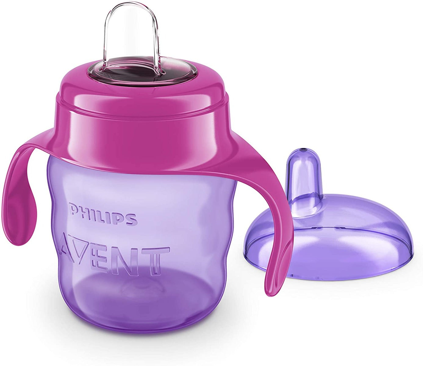 Avent Spout Cup Classic Training 200ml Purple Pink