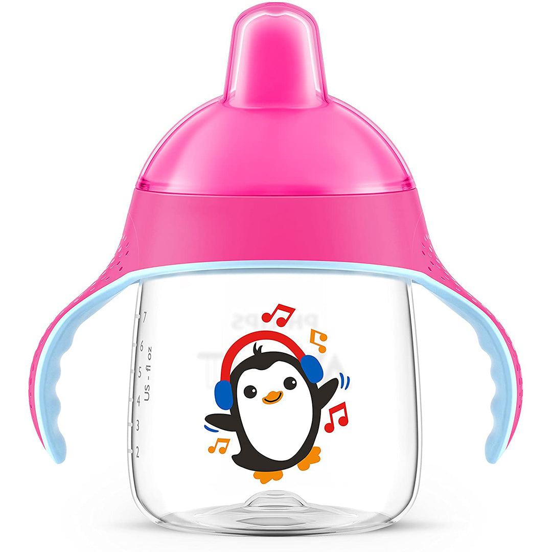 Avent Premium Spout Training Cup 260ml Pink Plastic