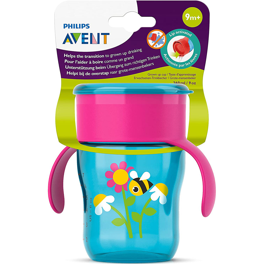 Avent Grown Up Cup 260ml Plastic (Sold Separately Subject to Availability)