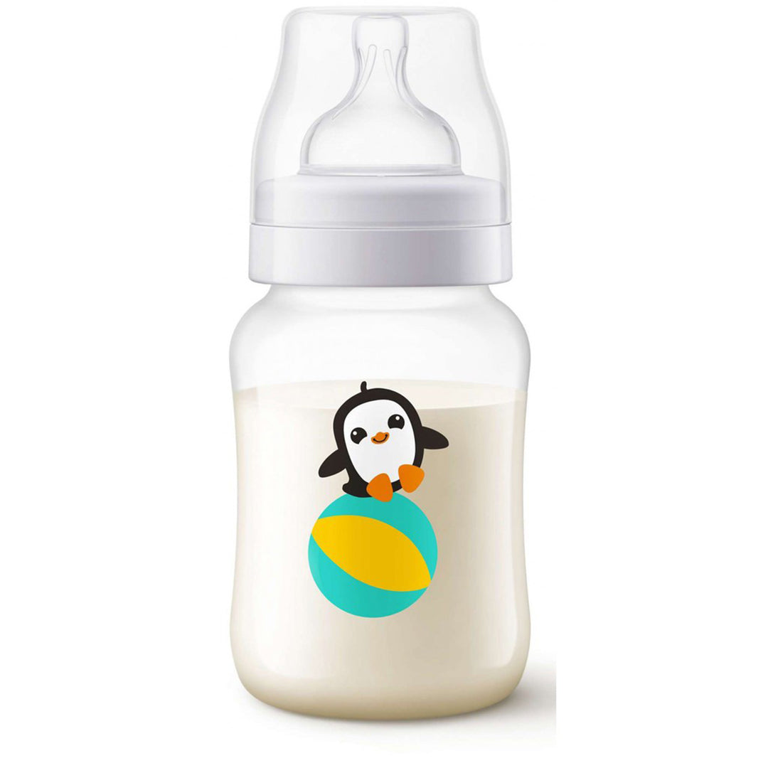 Avent Anti-colic baby bottle 260ml Penguin Plastic