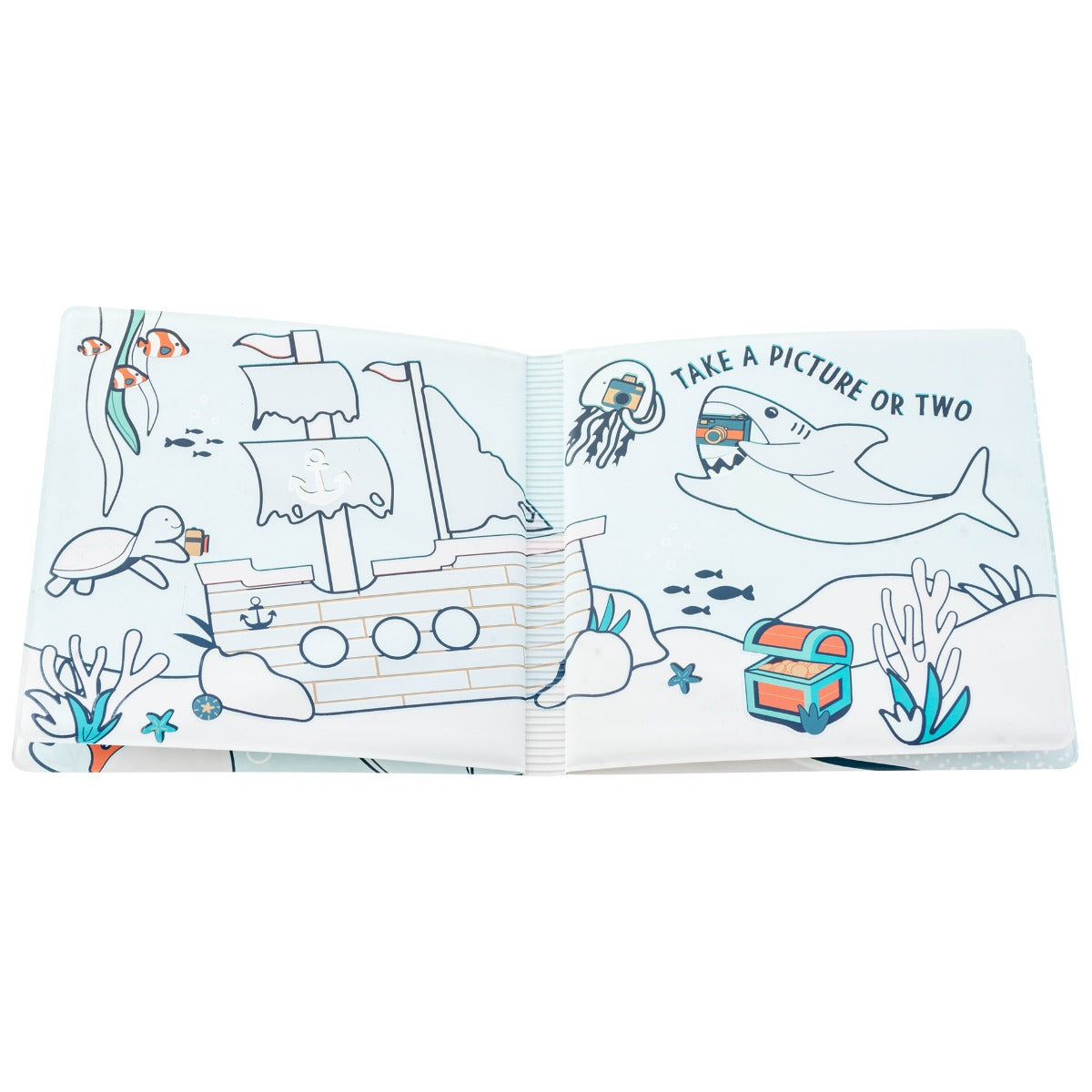 Stephen Joseph Bath Book Shark