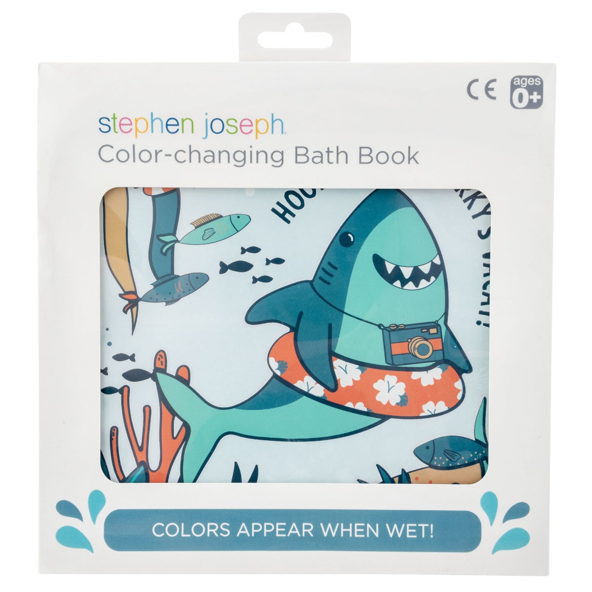Stephen Joseph Bath Book Shark