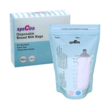 Spectra Disposable Breast Milk Storage Bags 200 ml 30 pcs