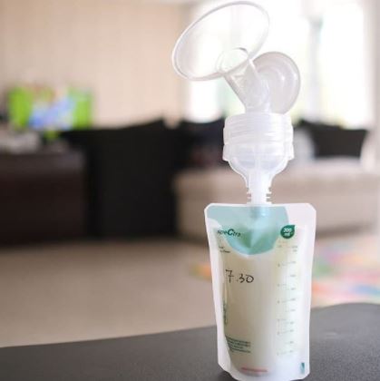 Spectra Milk Storage Bag With Connector 200ml 10pcs