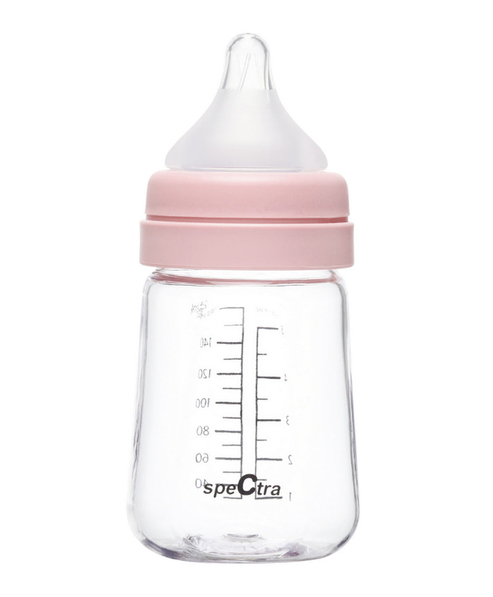 Spectra PA baby bottle 160ml Cream Pink 2pc