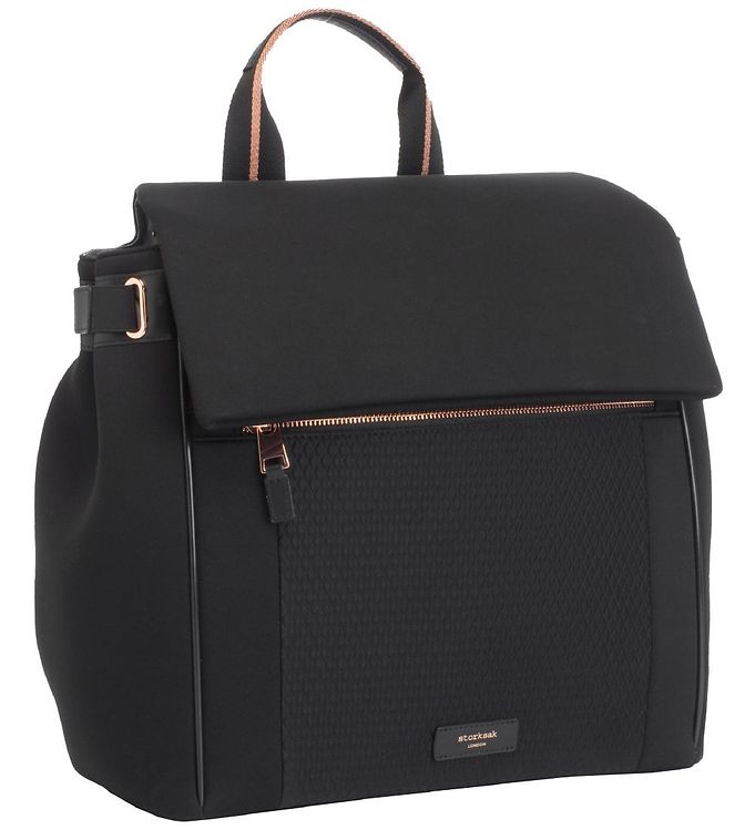 Storksak Changing Bag Convertible St James Scuba Black