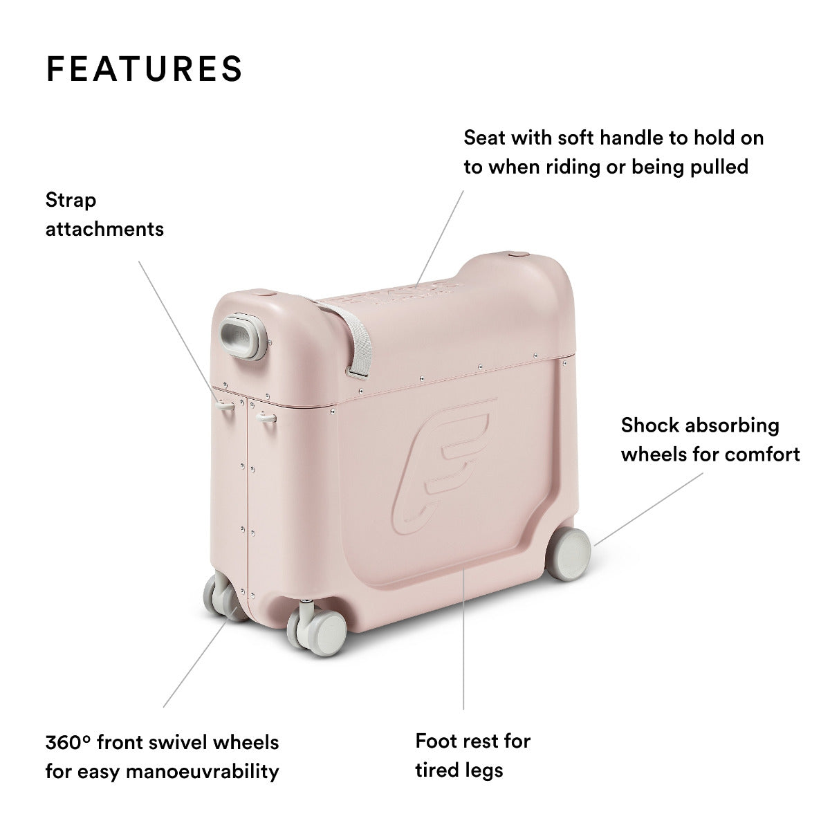 Stokke JetKids BedBox Pink Lemonade