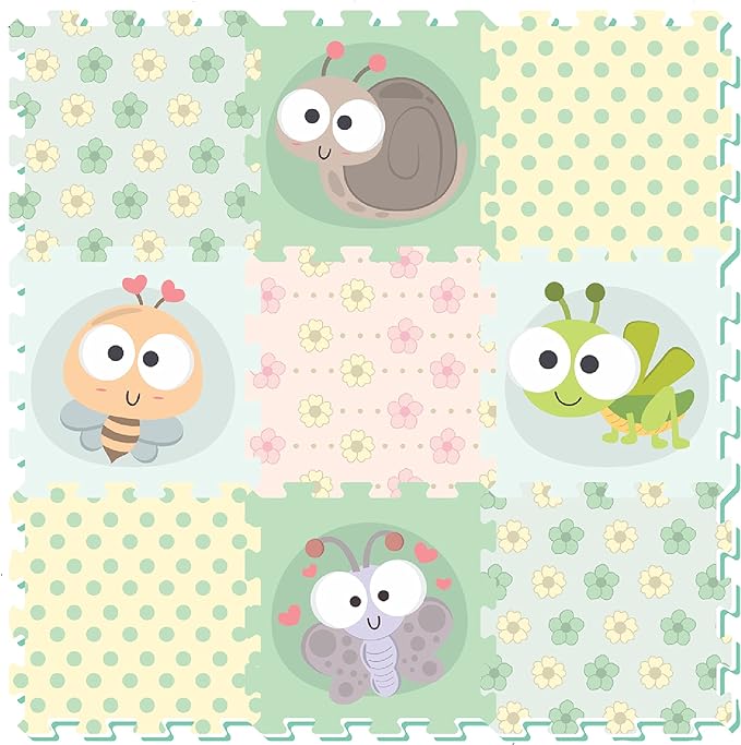 Sunta Insects World Puzzle Mat