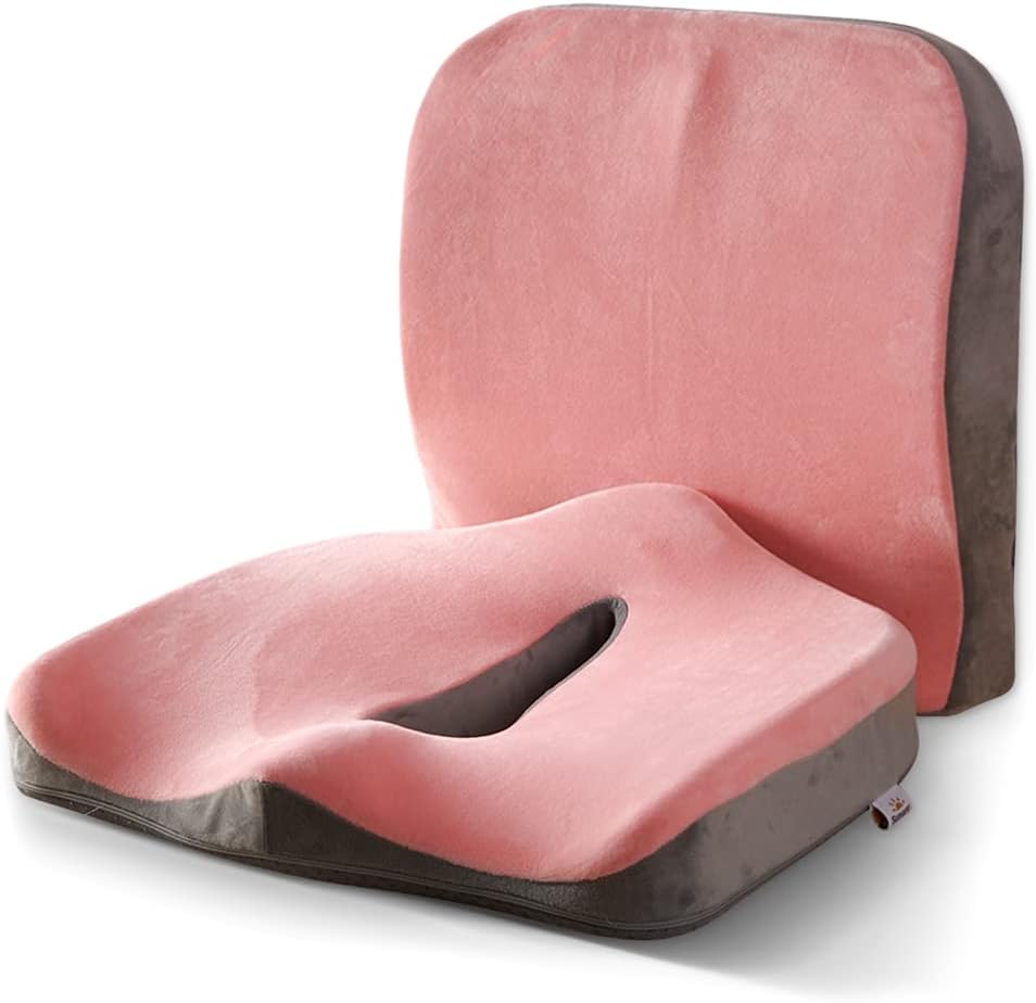 Sunveno Ergonomic Maternity Seat With Back Support Pink