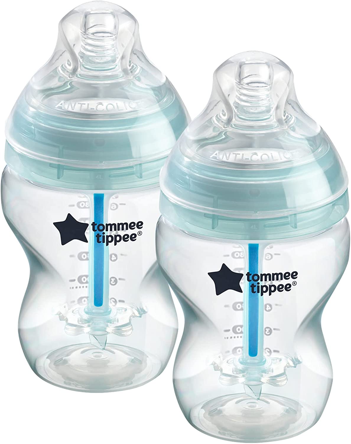 Tommee Tippee Advanced Anti Colic Feeding Bottle  260Ml X2 Blue