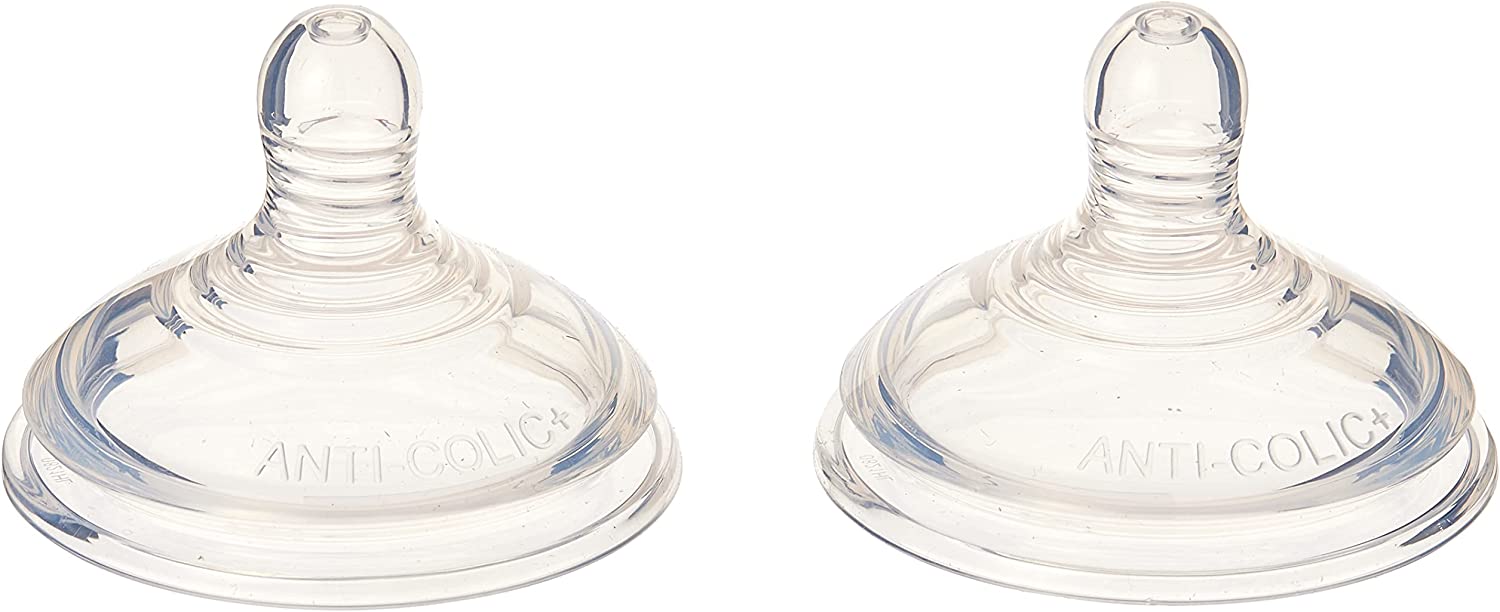 Tommee Tippee Advanced Anti Colic Teats  Medium Flow X 2 Clear