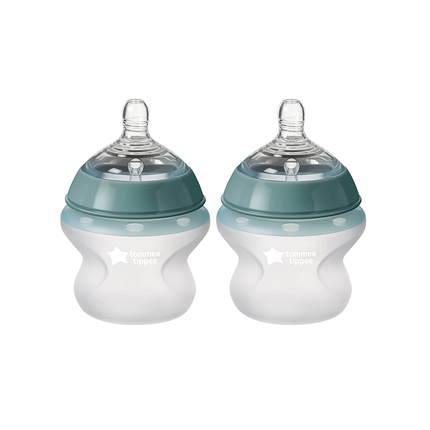 Tommee Tippee Closer To Nature Silicone Baby Bottle 5Oz  Pack Of 2