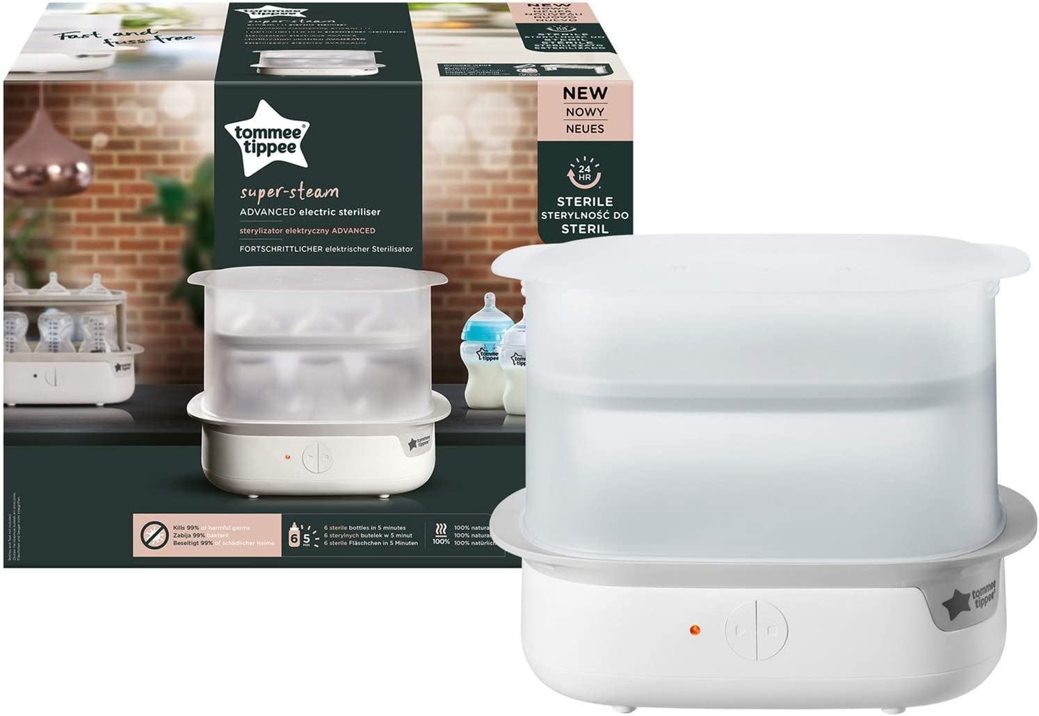 Tommee Tippee Closer To Nature Electric Steam Steriliser