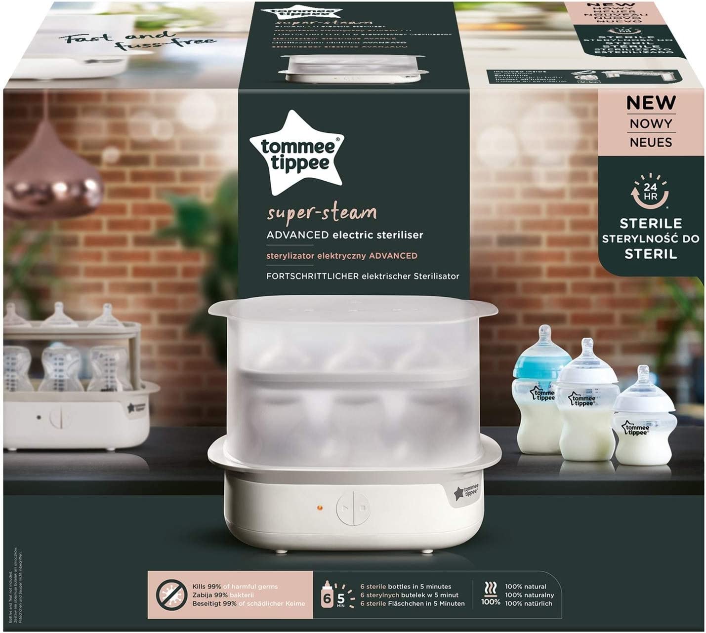 Tommee Tippee Closer To Nature Electric Steam Steriliser