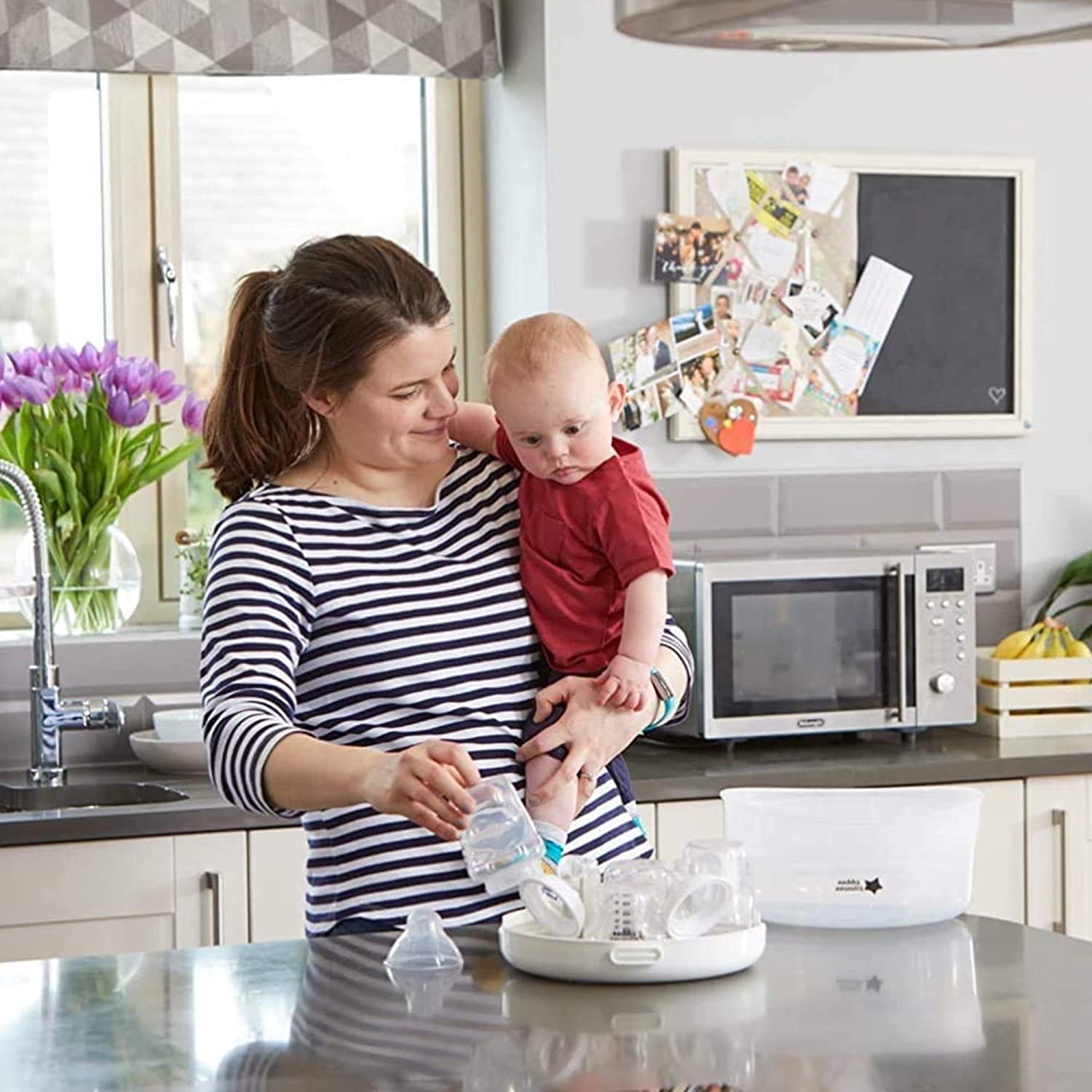 Tommee Tippee Closer To Nature Microwave Steam Steriliser